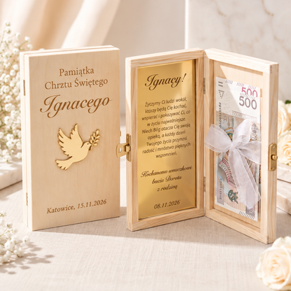 Pudełko z życzeniami: Pamiątka Chrztu Świętego
