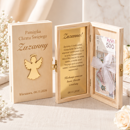 Pudełko z życzeniami: Pamiątka Chrztu Świętego